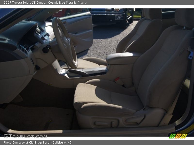 Cosmic Blue Metallic / Ivory 2007 Toyota Solara SE Coupe