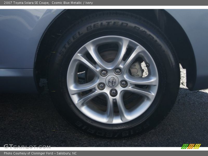 Cosmic Blue Metallic / Ivory 2007 Toyota Solara SE Coupe