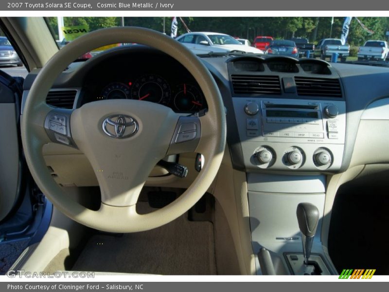 Cosmic Blue Metallic / Ivory 2007 Toyota Solara SE Coupe