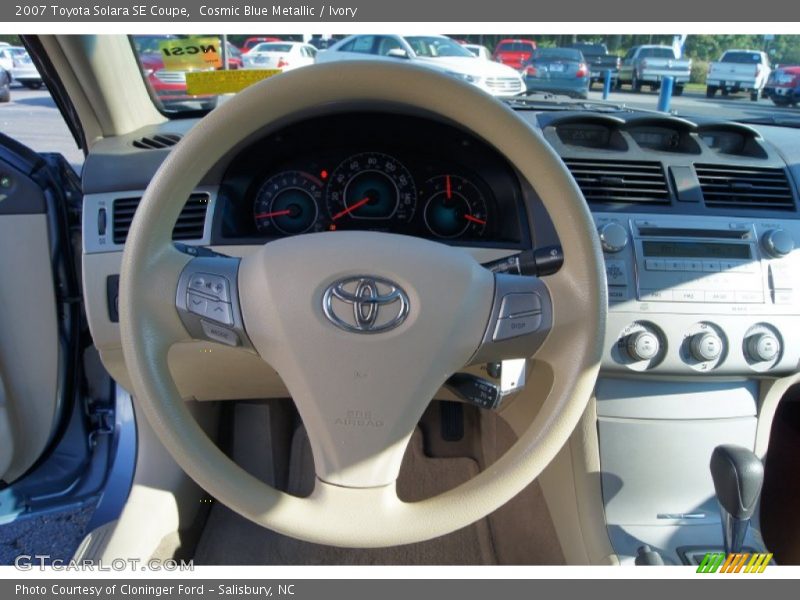 Cosmic Blue Metallic / Ivory 2007 Toyota Solara SE Coupe