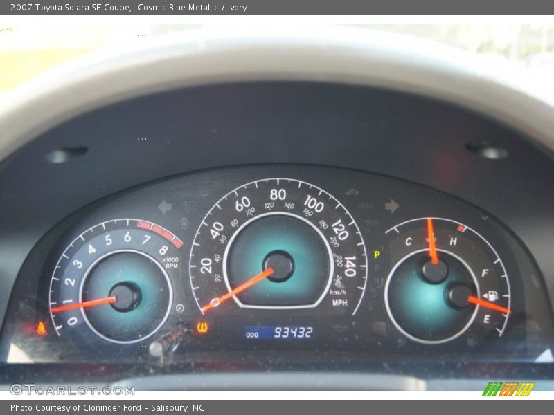 Cosmic Blue Metallic / Ivory 2007 Toyota Solara SE Coupe