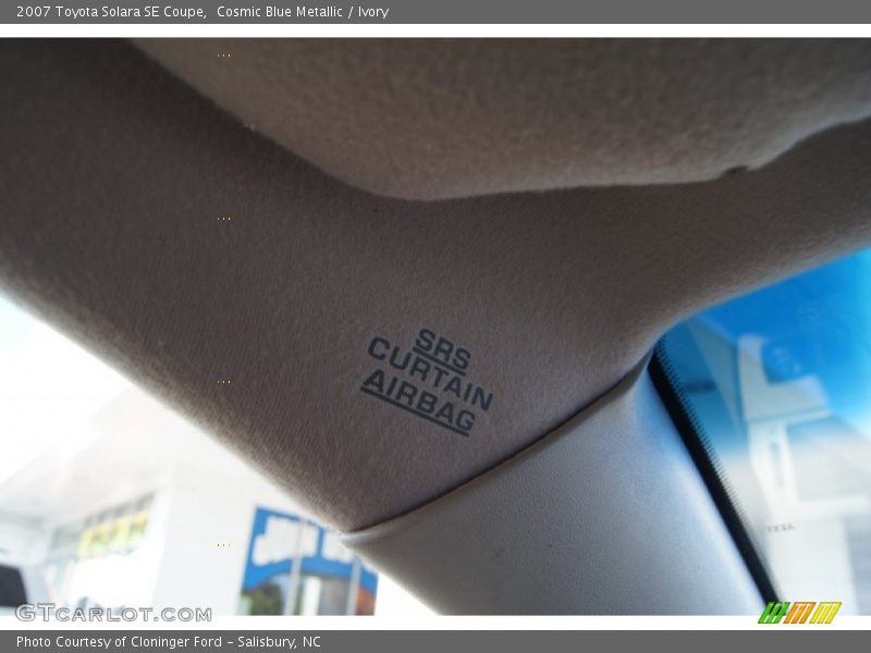 Cosmic Blue Metallic / Ivory 2007 Toyota Solara SE Coupe