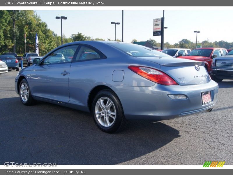 Cosmic Blue Metallic / Ivory 2007 Toyota Solara SE Coupe