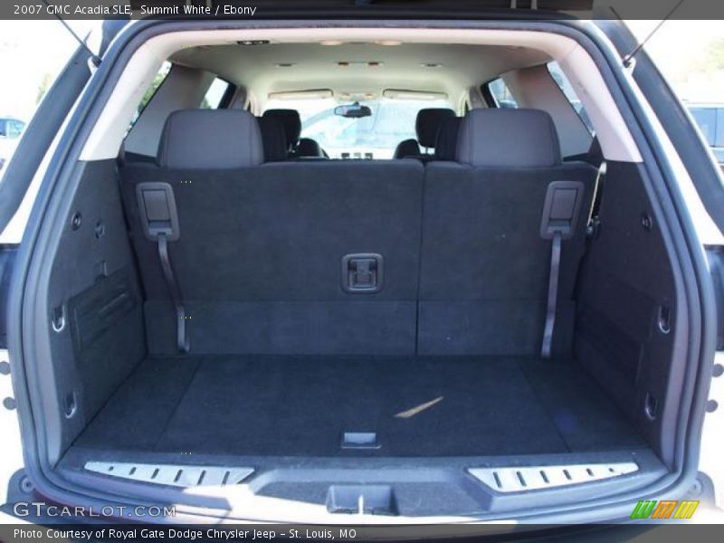 Summit White / Ebony 2007 GMC Acadia SLE