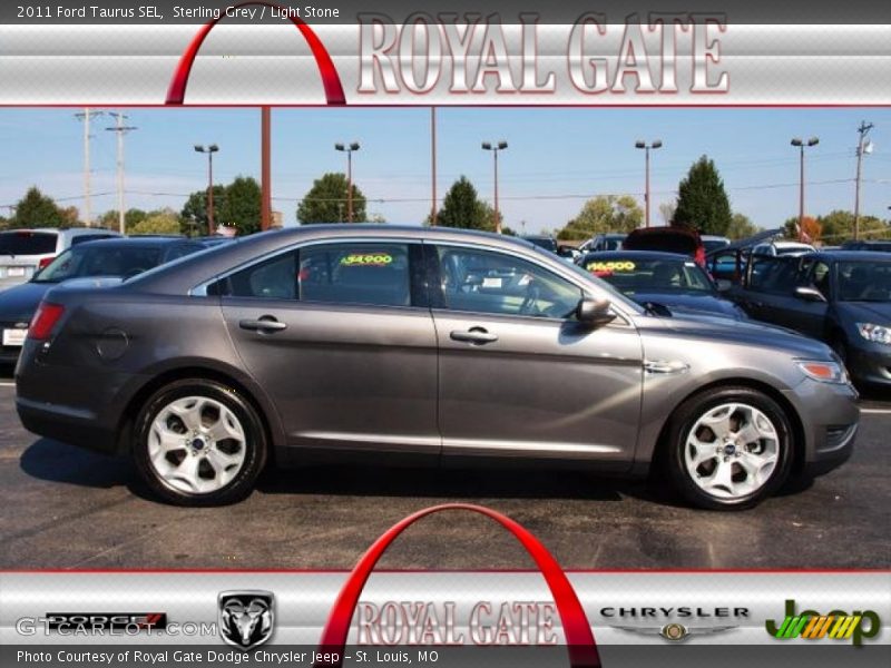 Sterling Grey / Light Stone 2011 Ford Taurus SEL