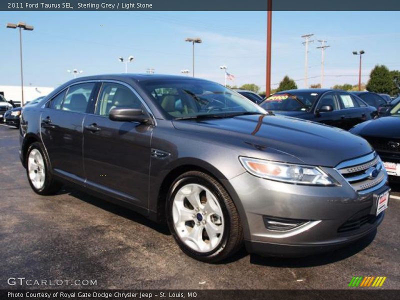 Sterling Grey / Light Stone 2011 Ford Taurus SEL