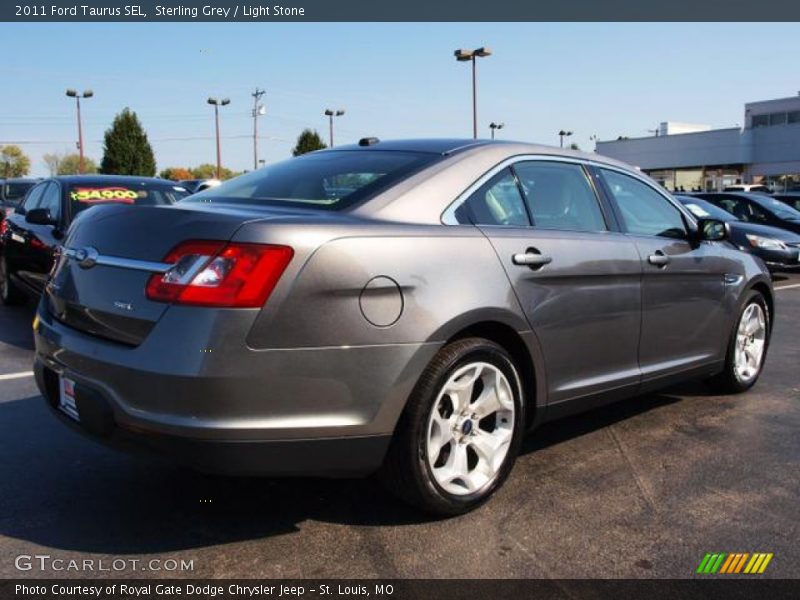 Sterling Grey / Light Stone 2011 Ford Taurus SEL