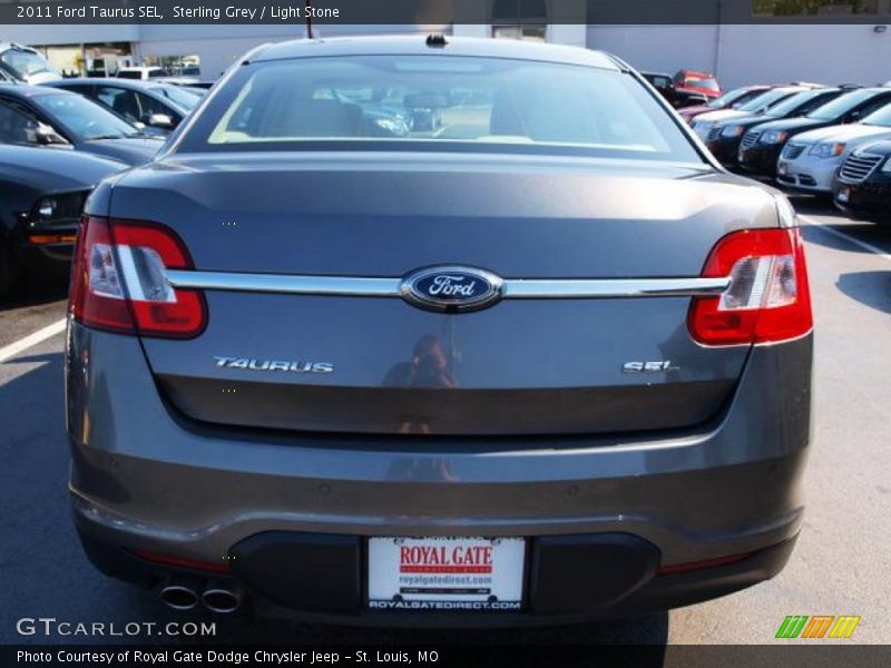 Sterling Grey / Light Stone 2011 Ford Taurus SEL