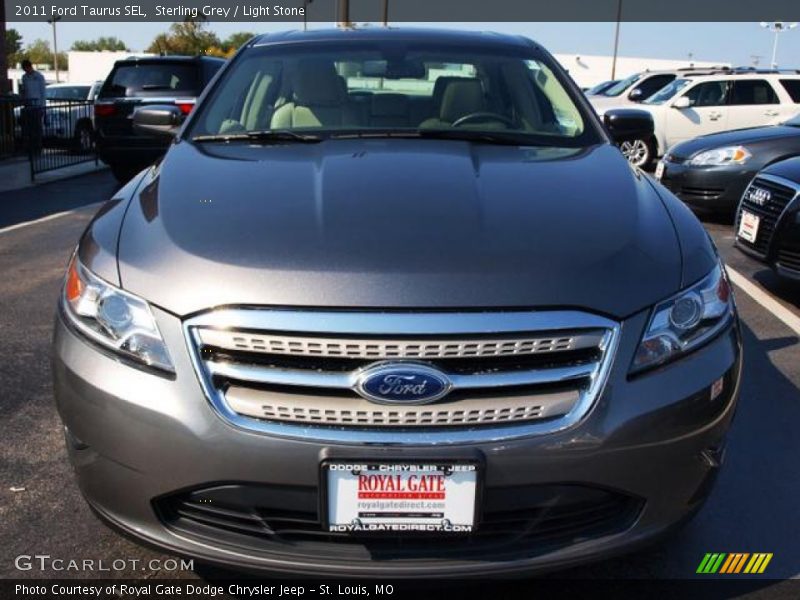 Sterling Grey / Light Stone 2011 Ford Taurus SEL