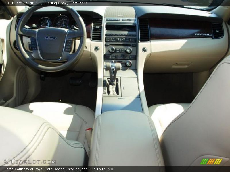 Sterling Grey / Light Stone 2011 Ford Taurus SEL