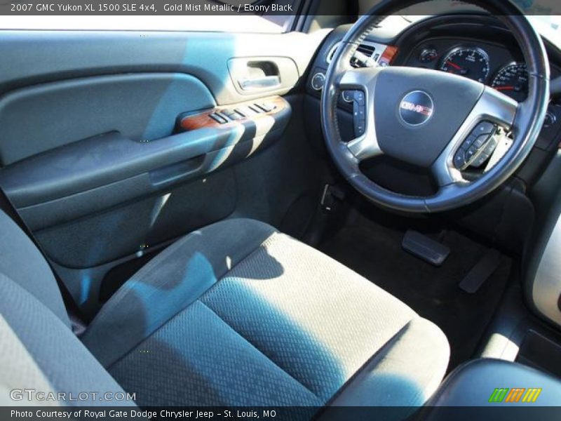 Gold Mist Metallic / Ebony Black 2007 GMC Yukon XL 1500 SLE 4x4