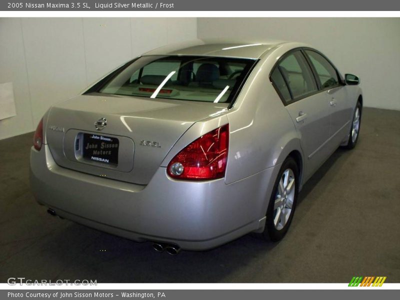 Liquid Silver Metallic / Frost 2005 Nissan Maxima 3.5 SL