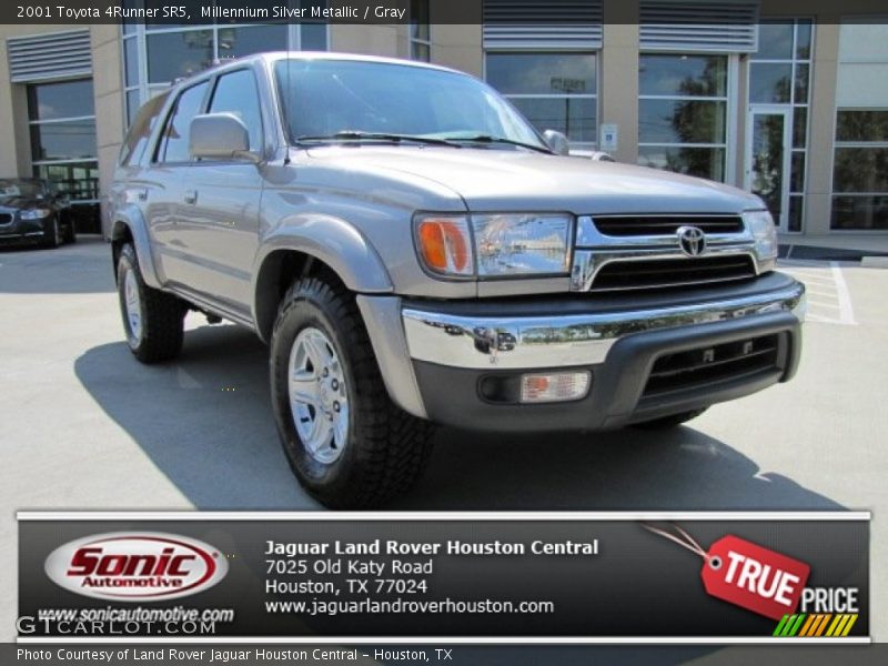 Millennium Silver Metallic / Gray 2001 Toyota 4Runner SR5