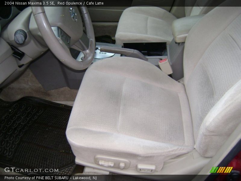Red Opulence / Cafe Latte 2004 Nissan Maxima 3.5 SE