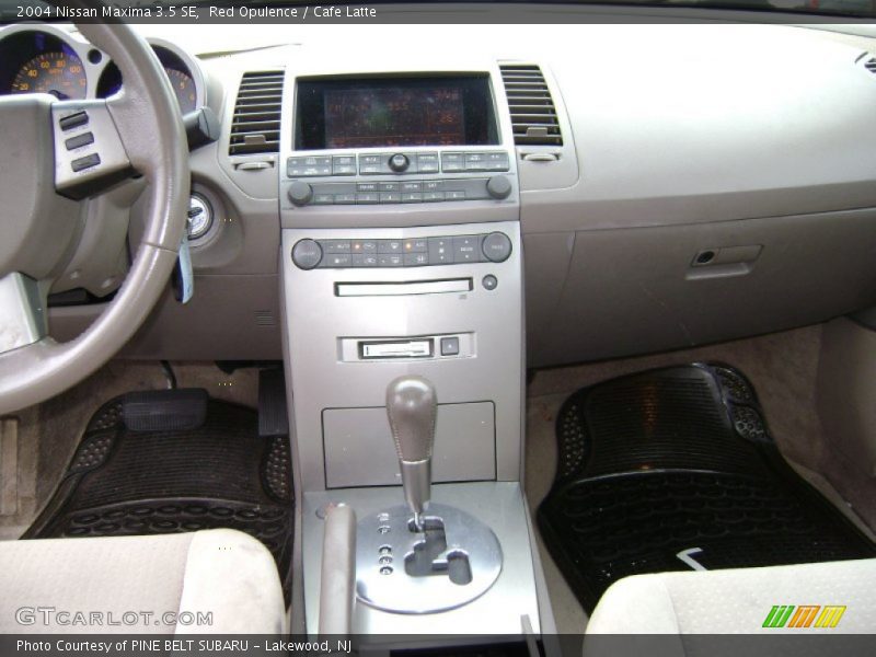 Red Opulence / Cafe Latte 2004 Nissan Maxima 3.5 SE