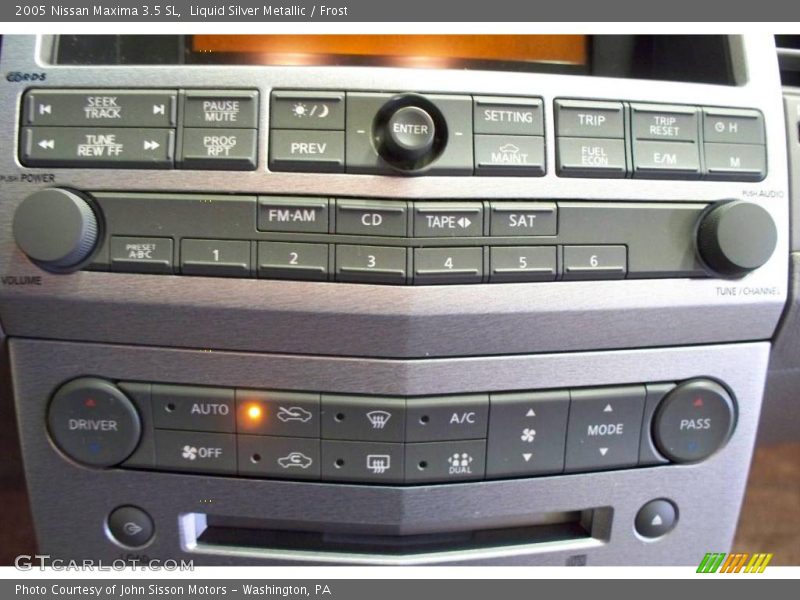 Liquid Silver Metallic / Frost 2005 Nissan Maxima 3.5 SL