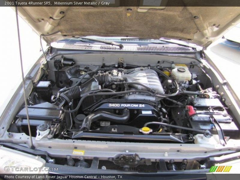 Millennium Silver Metallic / Gray 2001 Toyota 4Runner SR5