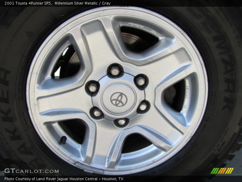 Millennium Silver Metallic / Gray 2001 Toyota 4Runner SR5