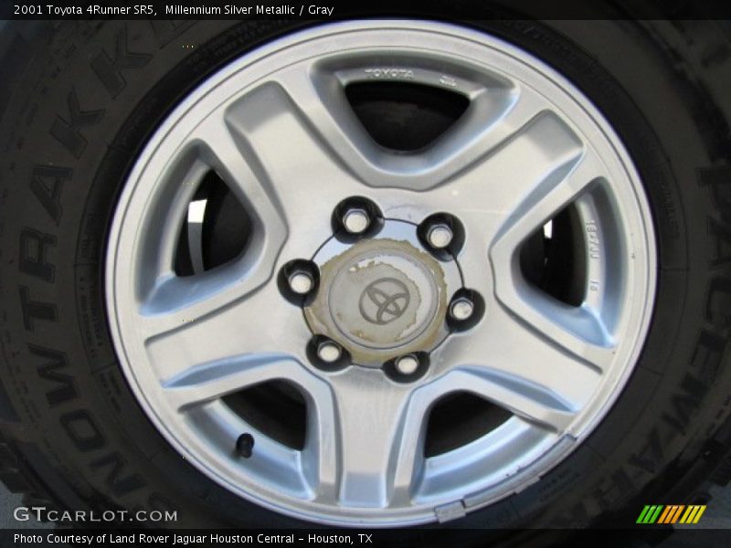 Millennium Silver Metallic / Gray 2001 Toyota 4Runner SR5