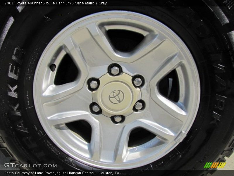 Millennium Silver Metallic / Gray 2001 Toyota 4Runner SR5