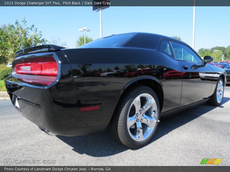 Pitch Black / Dark Slate Gray 2013 Dodge Challenger SXT Plus