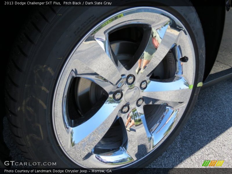 Pitch Black / Dark Slate Gray 2013 Dodge Challenger SXT Plus