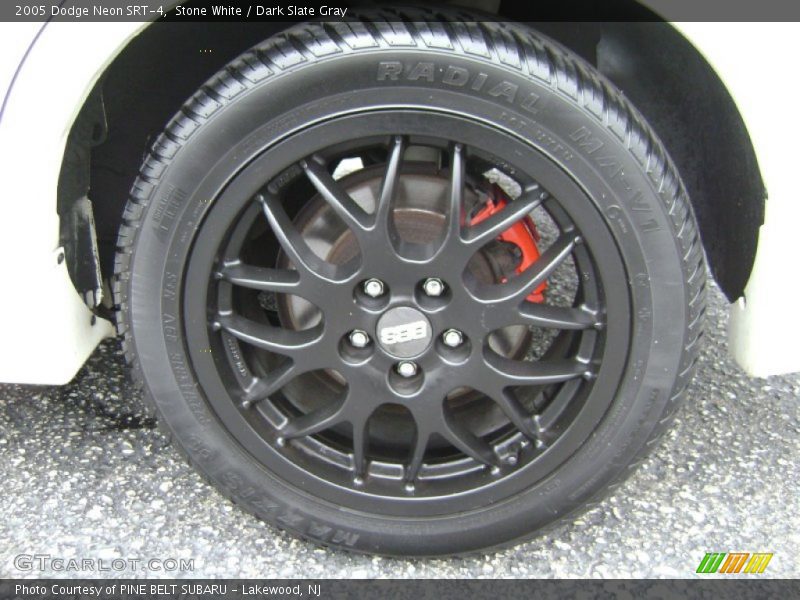 Stone White / Dark Slate Gray 2005 Dodge Neon SRT-4