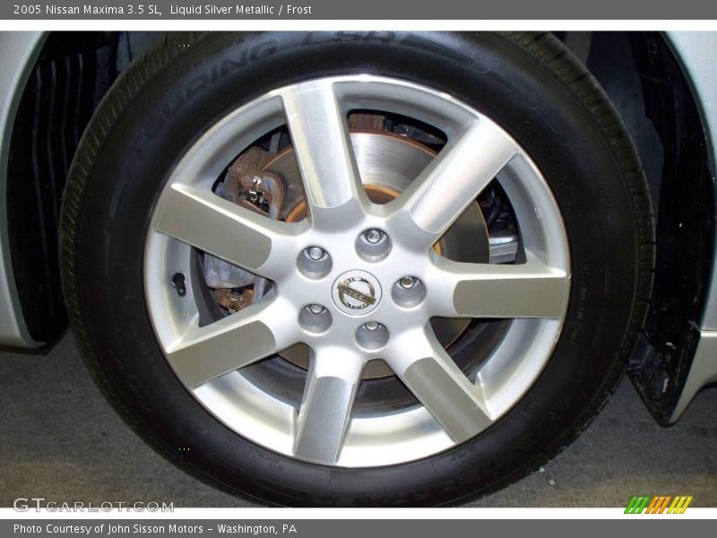 Liquid Silver Metallic / Frost 2005 Nissan Maxima 3.5 SL