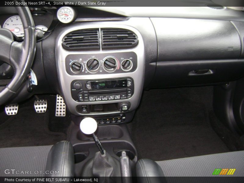 Stone White / Dark Slate Gray 2005 Dodge Neon SRT-4