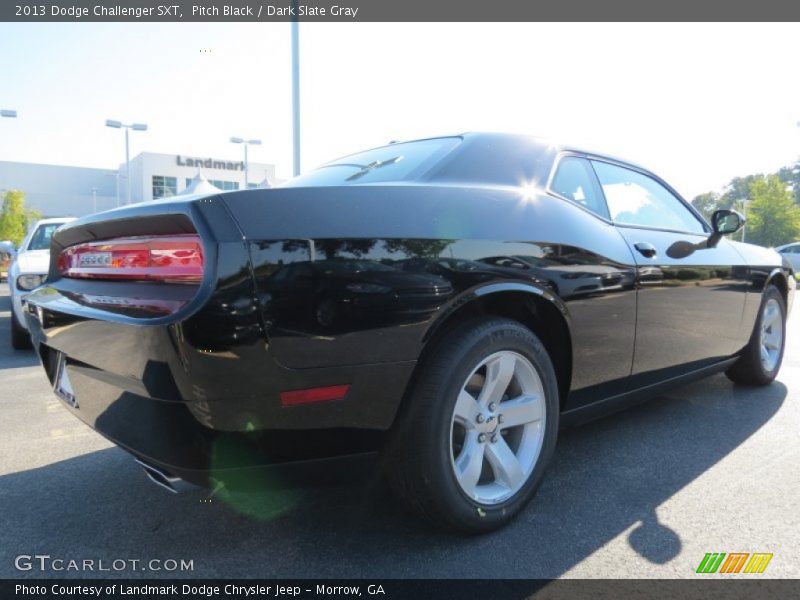 Pitch Black / Dark Slate Gray 2013 Dodge Challenger SXT