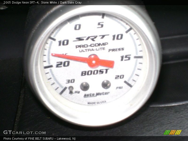 Stone White / Dark Slate Gray 2005 Dodge Neon SRT-4