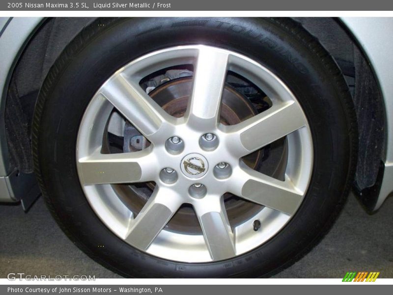 Liquid Silver Metallic / Frost 2005 Nissan Maxima 3.5 SL
