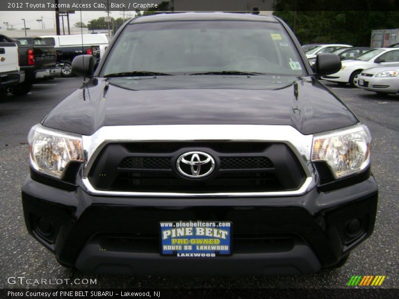 Black / Graphite 2012 Toyota Tacoma Access Cab