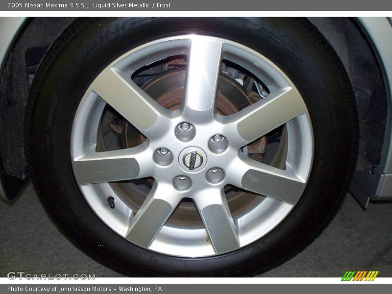 Liquid Silver Metallic / Frost 2005 Nissan Maxima 3.5 SL