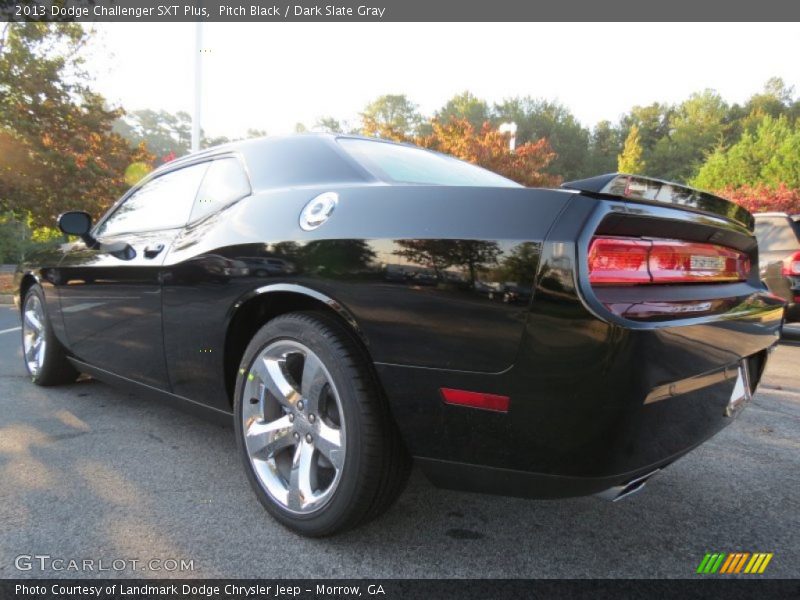 Pitch Black / Dark Slate Gray 2013 Dodge Challenger SXT Plus