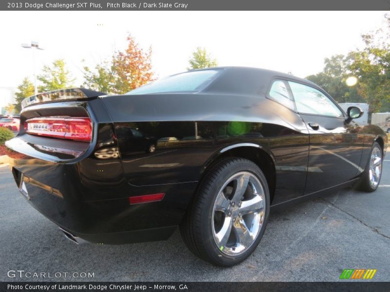 Pitch Black / Dark Slate Gray 2013 Dodge Challenger SXT Plus