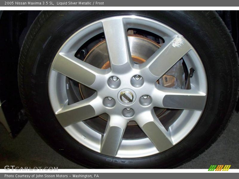 Liquid Silver Metallic / Frost 2005 Nissan Maxima 3.5 SL