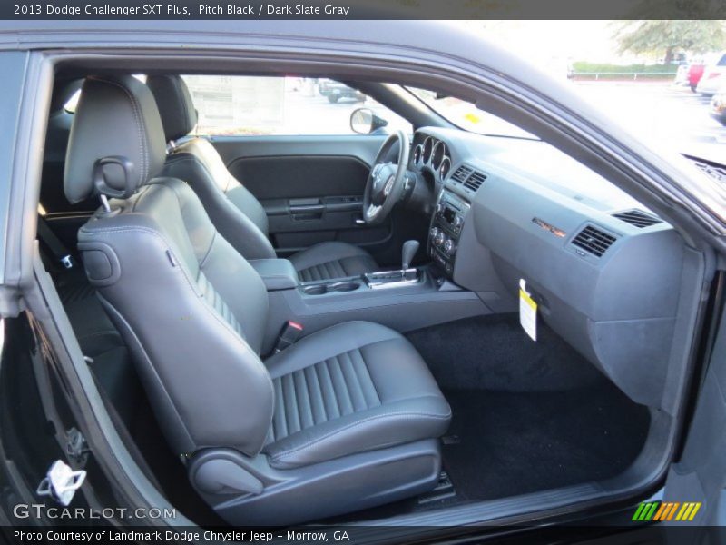 Pitch Black / Dark Slate Gray 2013 Dodge Challenger SXT Plus