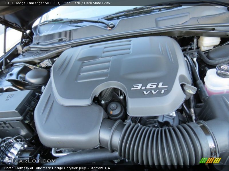 Pitch Black / Dark Slate Gray 2013 Dodge Challenger SXT Plus