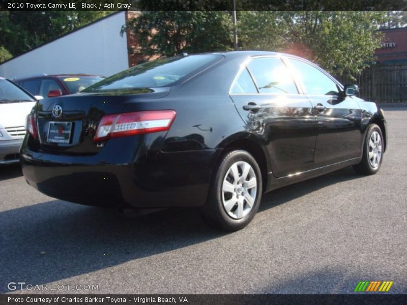 Black / Ash Gray 2010 Toyota Camry LE