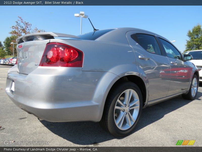 Billet Silver Metallic / Black 2013 Dodge Avenger SXT