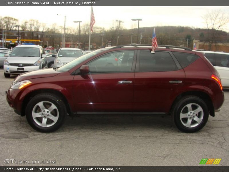 Merlot Metallic / Charcoal 2005 Nissan Murano S AWD