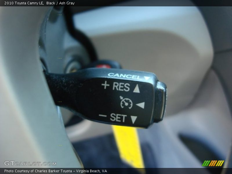 Black / Ash Gray 2010 Toyota Camry LE