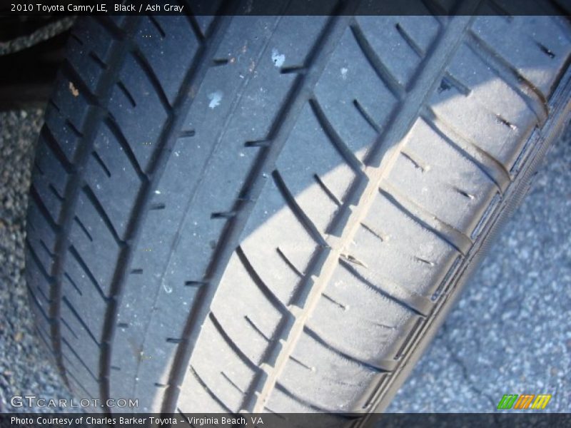 Black / Ash Gray 2010 Toyota Camry LE
