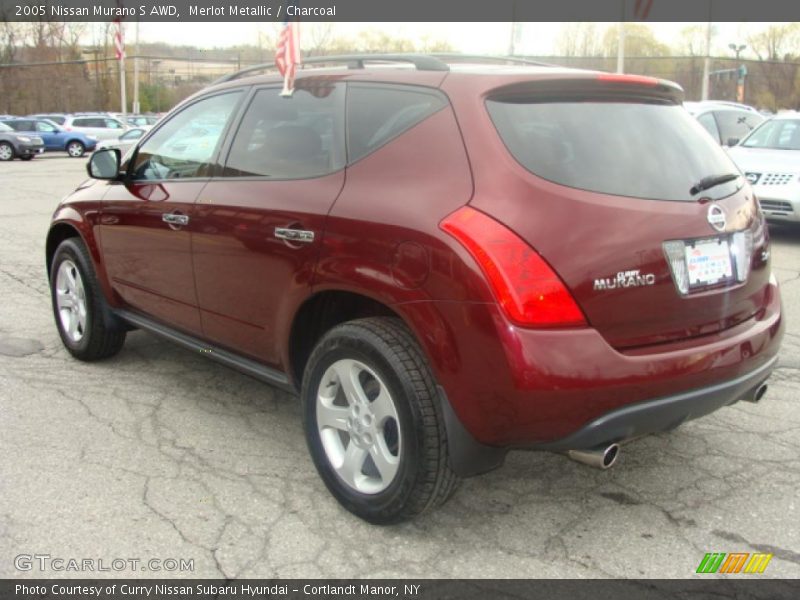 Merlot Metallic / Charcoal 2005 Nissan Murano S AWD