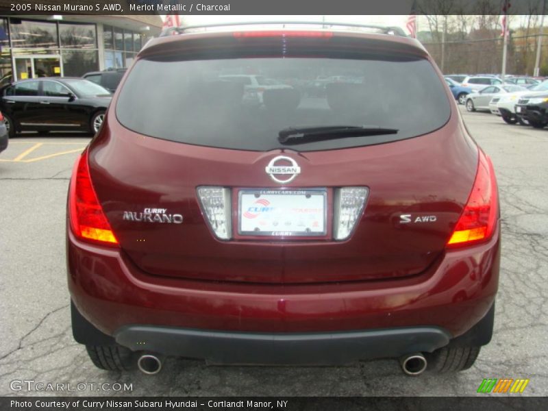 Merlot Metallic / Charcoal 2005 Nissan Murano S AWD