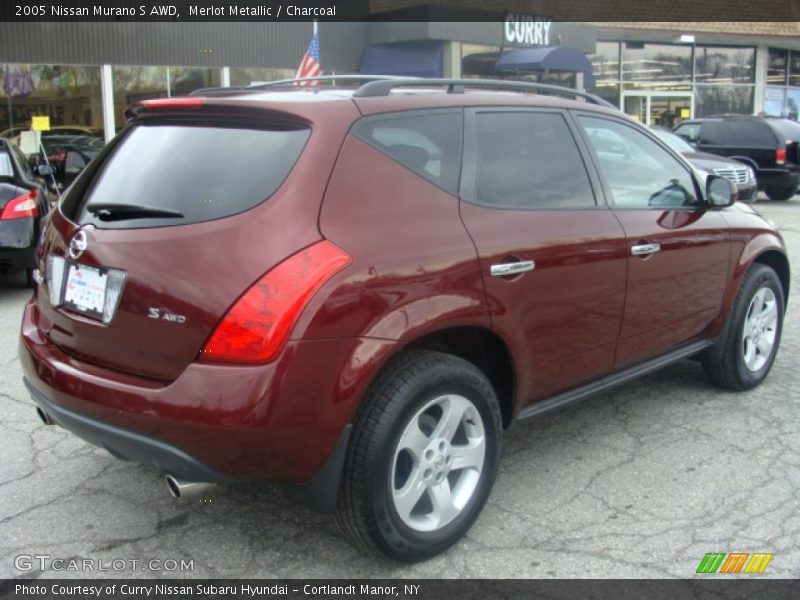 Merlot Metallic / Charcoal 2005 Nissan Murano S AWD