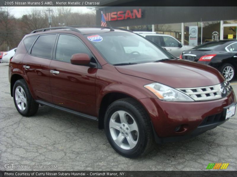 Merlot Metallic / Charcoal 2005 Nissan Murano S AWD