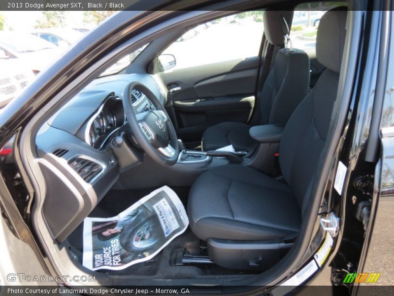 Black / Black 2013 Dodge Avenger SXT