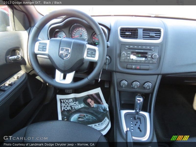 Black / Black 2013 Dodge Avenger SXT